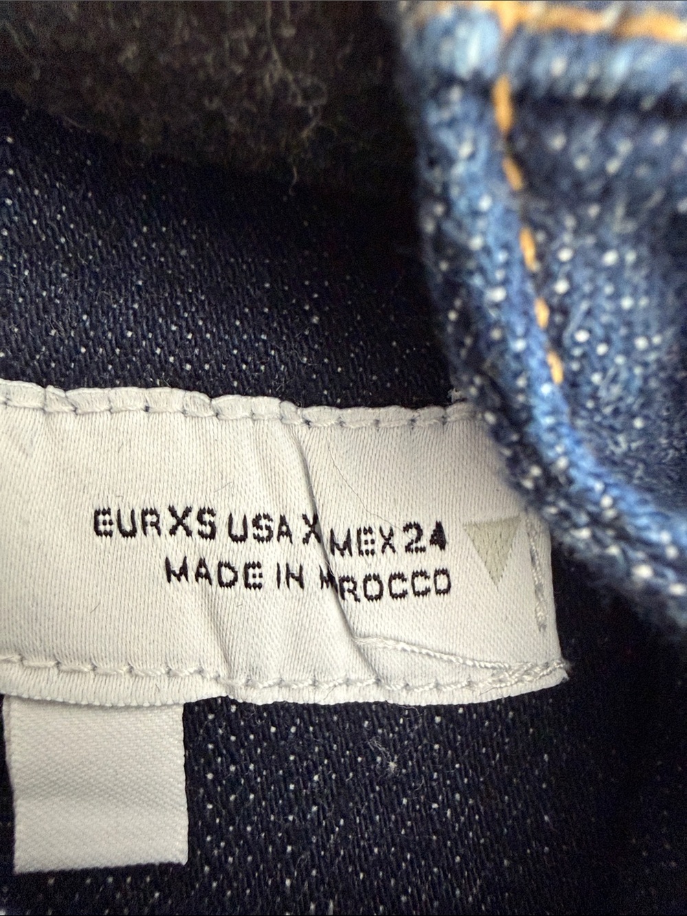 Zara Dark Blue Denim Sleeveless Mini Dress SIZE XS - Picture 2 of 9